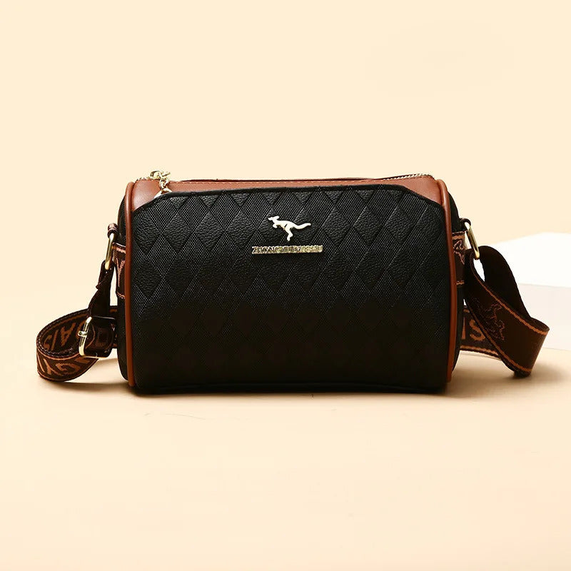 Luxury High Quality Women Messenger Bag Famous Designer Lady Shoulder Bags Fashionable Checkered Trendy Crossbody Sac A Main