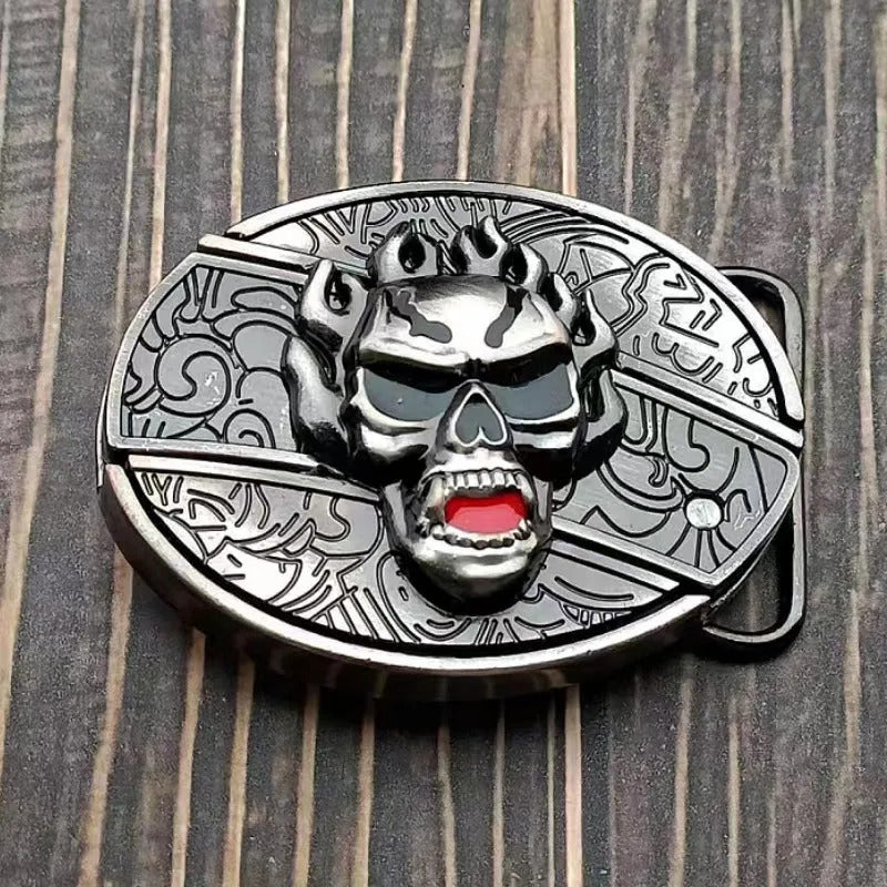 Fashionable and popular retro multi-functional animal belt buckle clothing accessories