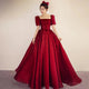 Floor Length Red