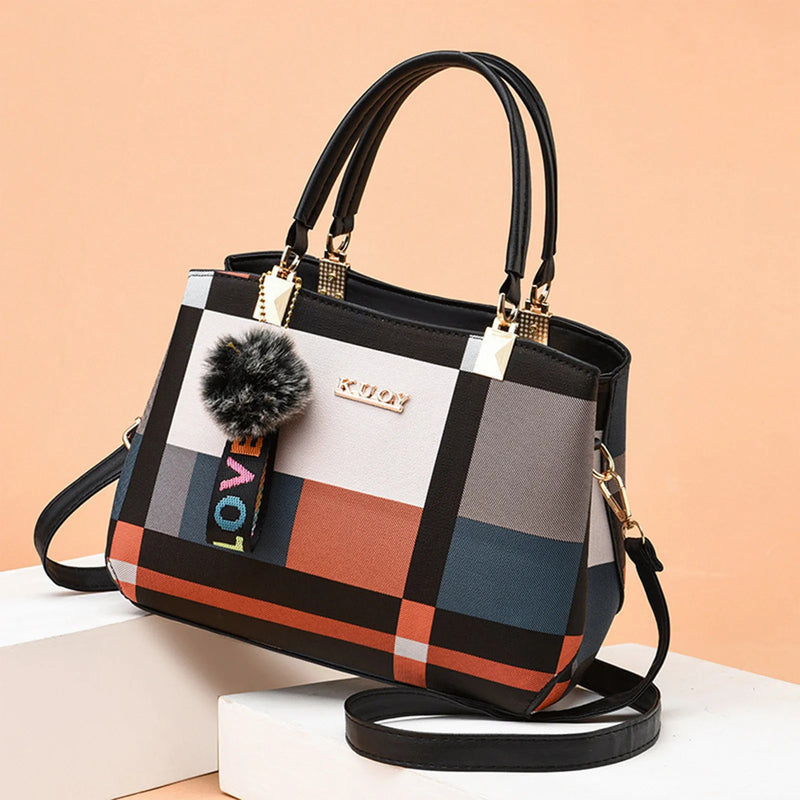 2024 New Fashion Women's Bag, Fashionable Women's Bag, Handbag, European And American One Shoulder Crossbody Bag