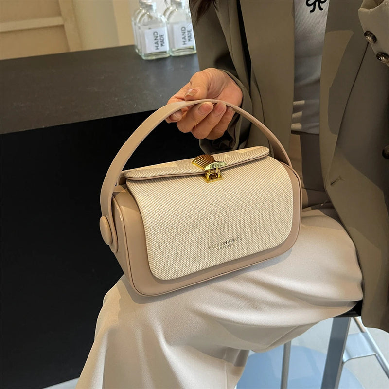 Simple Fashion Mini Square Women Crossbody Bags 2024 Luxury Designer Purses And Handbags Box Shape Pure Color Shoulder Satchels