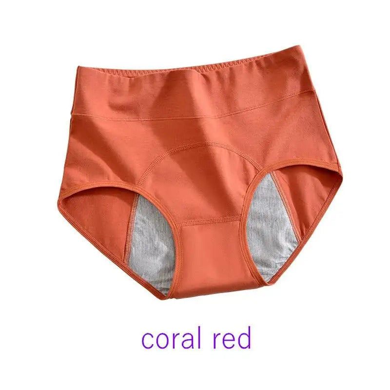 Panties for Menstruation Cotton Menstrual Panties High Waist Period Underwear Culotte Menstruelle Leak Proof Bragas Menstruales