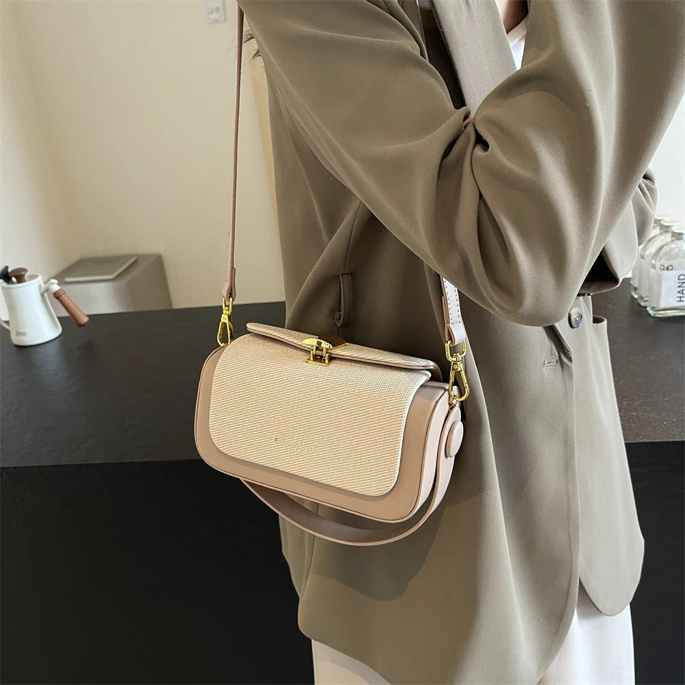 Simple Fashion Mini Square Women Crossbody Bags 2024 Luxury Designer Purses And Handbags Box Shape Pure Color Shoulder Satchels