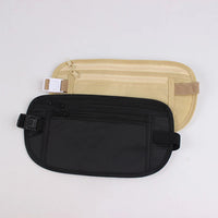 Cloth Travel Pouch Hidden Wallet Passport Money Waist Belt Bag Slim Secret Security Useful Travel Storage Bag