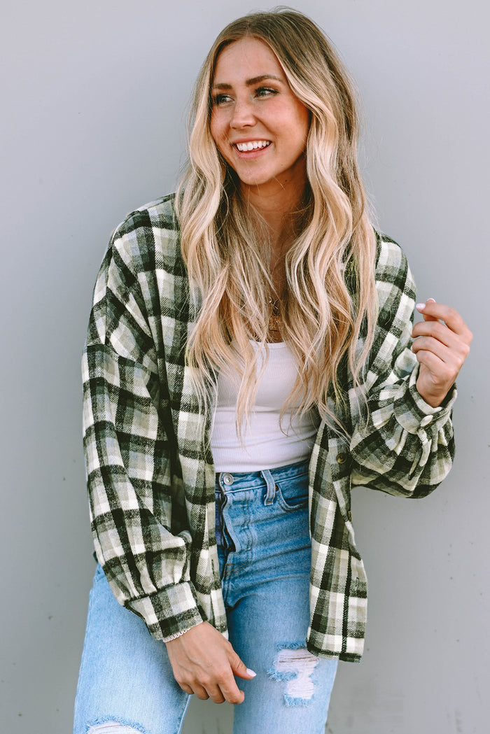 Black Plaid Color Palette Jackets