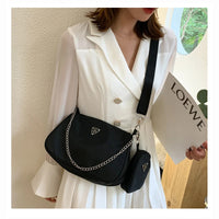 New Simple Small Crossbody Female Armpit Bags Solid Color Shoulder Bags Casual Bags Slanting Women's Bags Mother's Bags