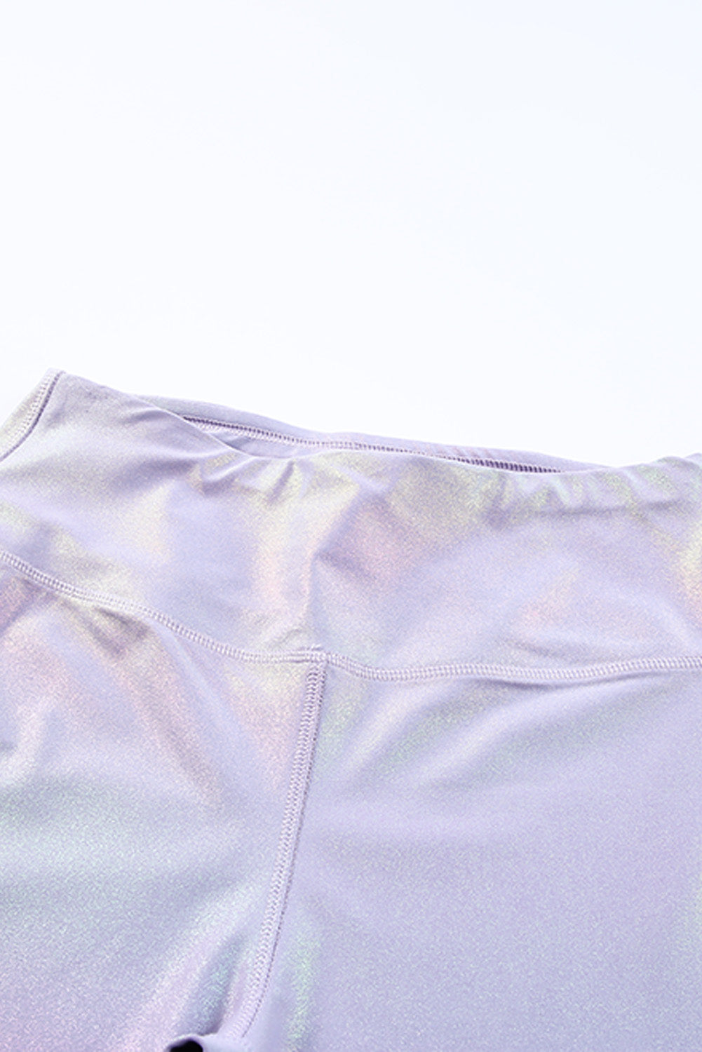 Purple Sheen High Waist Leggings