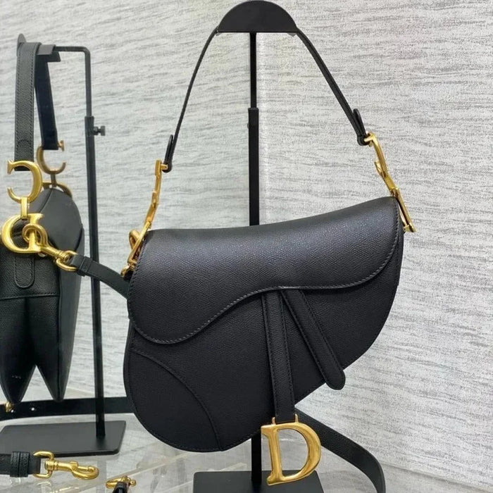 Saddle Bag Letter Pandant Female Cross body Shoulder Bags Fashion Luxury Famous Designer Brand Handbag