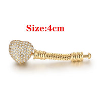 Extender 925 Sterling Silver Bracelet extender Fit Original Charm Beads Bracelets Lengthen Lady Jewelry Making 3.5cm And 4cm