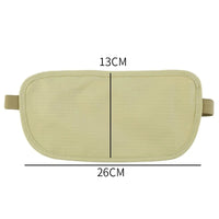 Cloth Travel Pouch Hidden Wallet Passport Money Waist Belt Bag Slim Secret Security Useful Travel Storage Bag