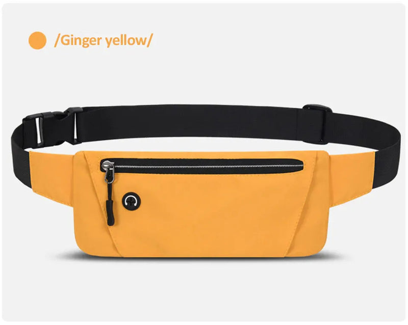 Running Waist Bag Sports Belt Pouch Mobile Phone Bag Men Women Waist Pack Lightweight Gym Sports Bag Waist Pack Adjustable Strap