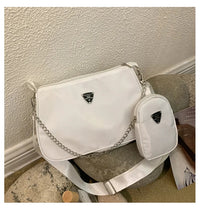 New Simple Small Crossbody Female Armpit Bags Solid Color Shoulder Bags Casual Bags Slanting Women's Bags Mother's Bags