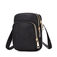 New Casual Large Capacity Shoulder Bags For Women Waterproof Oxford Multi-Zipper Crossbody Bag For Mother Shopping Handbag