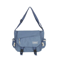 Nylon Handbags Shoulder Bag Japanese Large Capacity Crossbody Bag Retro Workwear Postman Bags for Women