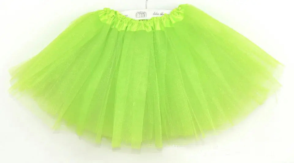 Women Summer Vintage Tulle Skirt Adult Fancy Ballet Dancewear Party Costume Ball Gown Mini Skirt