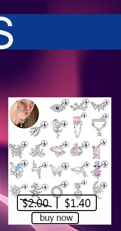 ZS 14/16G 925 Sliver Navel Piercing Ring Punk Skull Belly Button Rings for Men Steel Color Belly BCR Body Piercings Jewelry