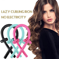 1-2Set Woman Heatless Curling Rod Heatless Hair Curls Headband Make Hair Soft Shiny Hair Curler Hairdressing Tools Accessories