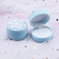 One Piece Velvet Jewelry Box Gift Box Container Wedding Ring Box Ring Case Earrings Holder For Jewelry Display& Jewelry Package