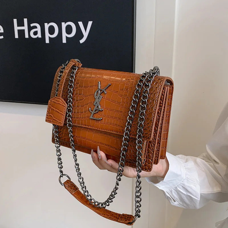 2024 new style bag high-end European and American retro chain Dionysian bag fashion shoulder crossbody bag