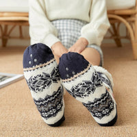 2024 New Cute Warm Socks Thicken Plus Winter Women Fuzzy Socks Christmas Kawaii Stocking Xmas Gift Home Floor Room Funny Sock