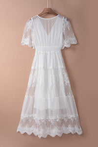 Udressshop Luminous Dawn Lace Gown