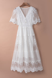 Udressshop Luminous Dawn Lace Gown